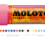 Molotow One4All - Marker 627HS punta 15 mm.  - colore acrilico