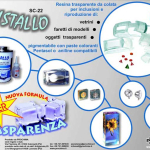 Cristallo - Resina supertrasparente colabile - Kg. 1