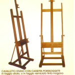 Cavalletto Studio con mensola