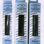 Confezione 12 carboncini sottili (fusaggine) Winsor & Newton