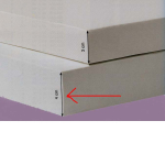 Telai Telati Gallery Deep edge - 30 x 30 cm - Conf. 6 pezzi