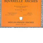 Arches - Blocco 20 fogli 300 gr/m2 per acquerello - 36 x 51 cm